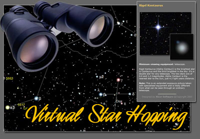 Virtual Star Hopping
